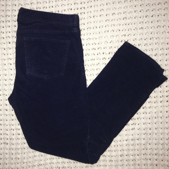 J. CREW Navy Corduroy Pants - Picture 2 of 4